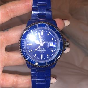 ToyWatch bright blue watch!